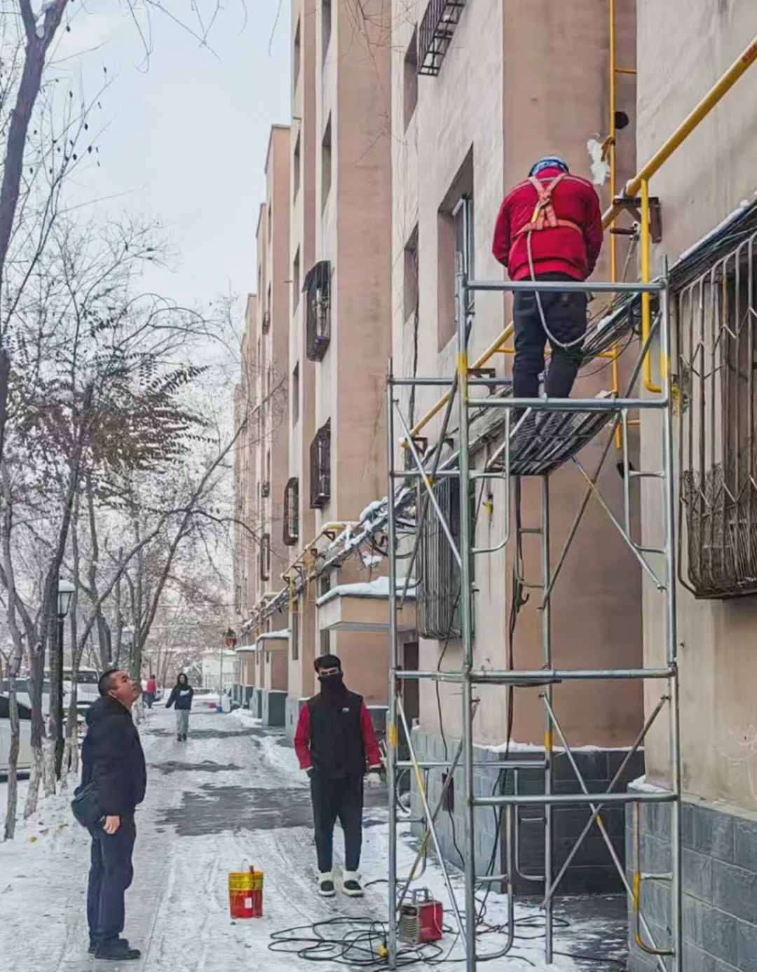 品质苏华耀四方｜乌鲁木齐市米东区城市燃气管道更新改造项目正式启动