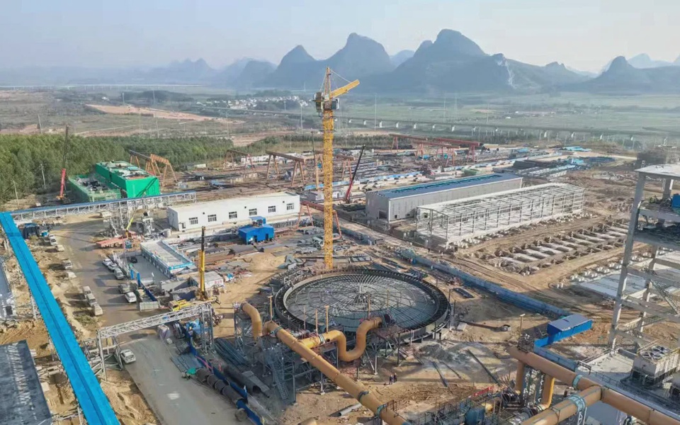 品质苏华耀四方｜柳钢绿色锰系新材料项目（一期）竣工