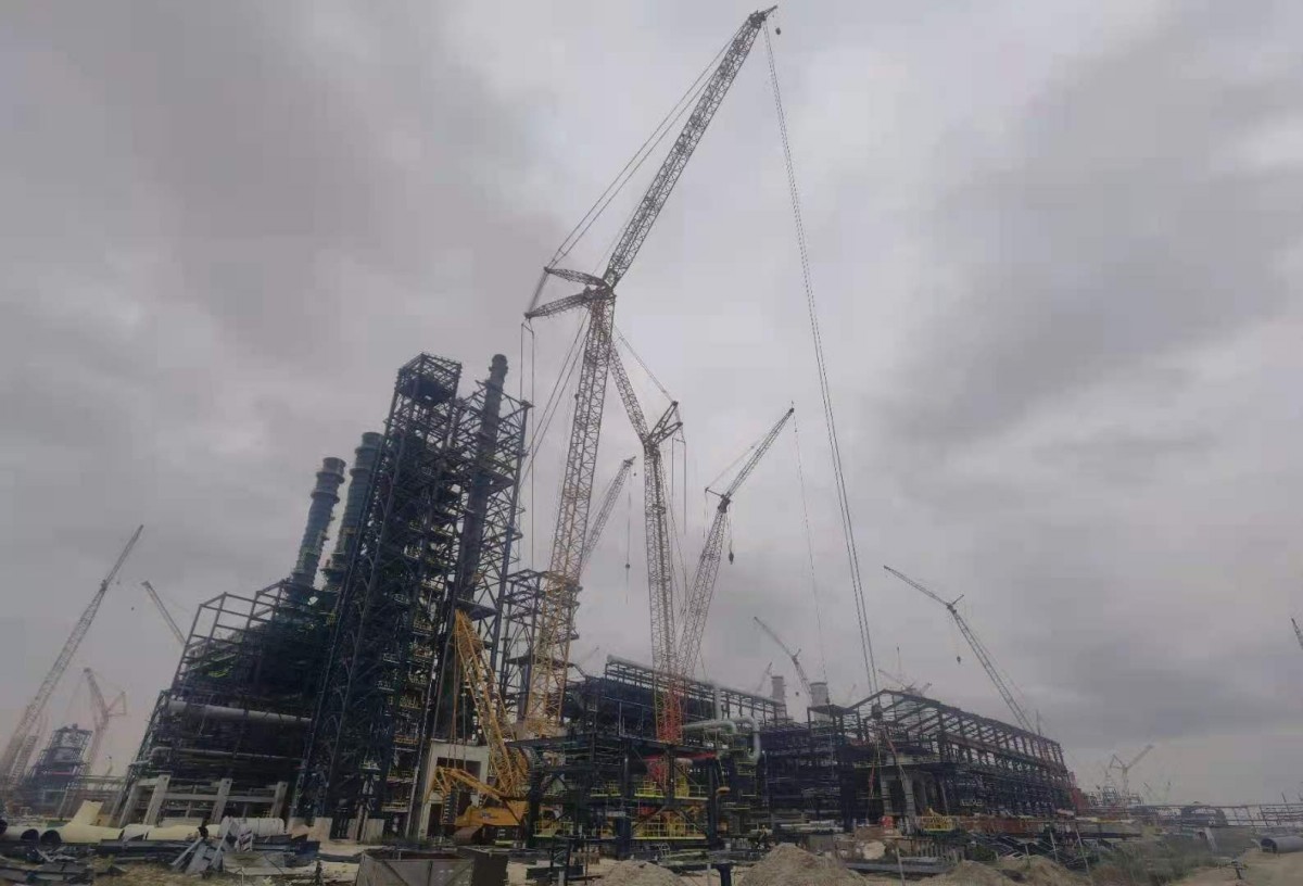 尼日利亚丹格特炼油安装工程(图1)