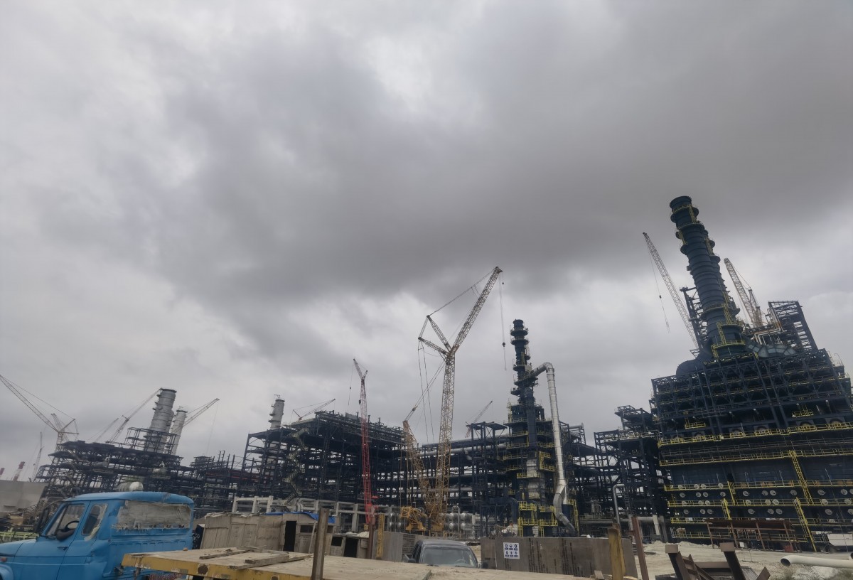 尼日利亚丹格特炼油安装工程(图3)