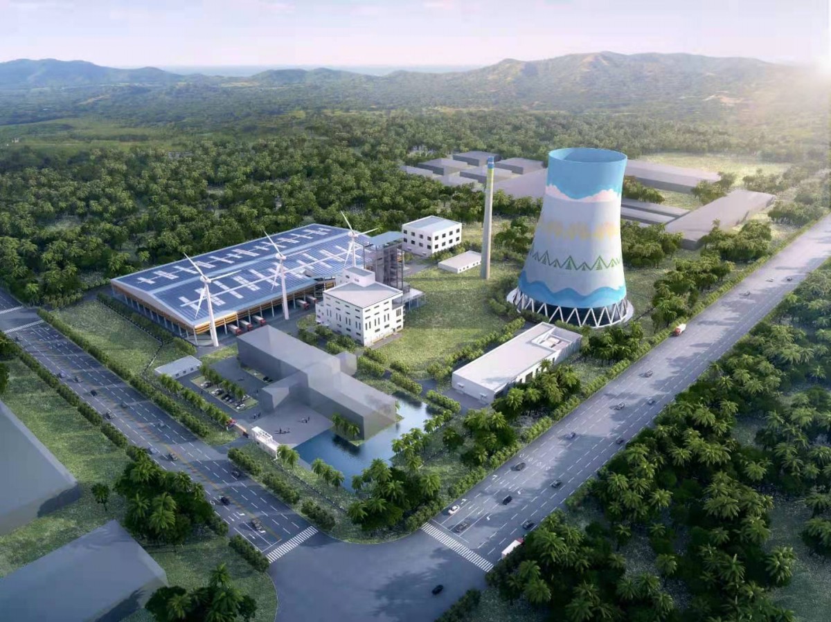 海南昌江鲁电生物质发电项目EPC工程(图1)